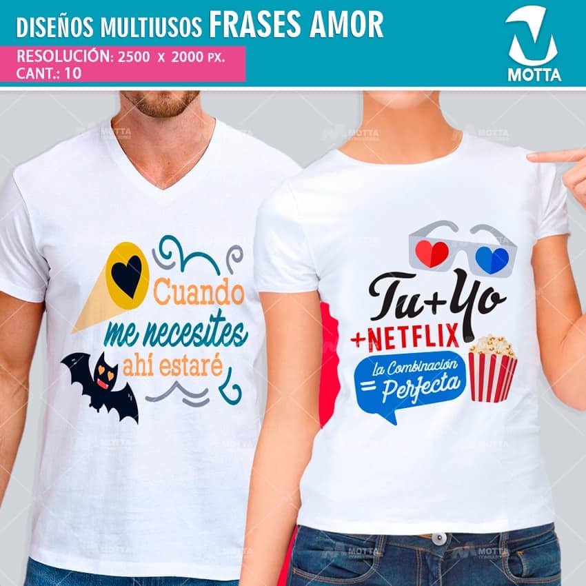 Dise Os Frases Amor Para Estampado Multiuso