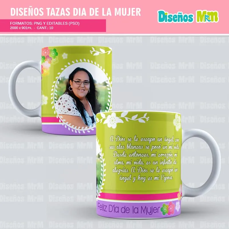 Dia Internacional De La Mujer: Diseños Para Mug