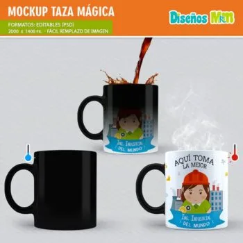 Mockup para Taza Mágica