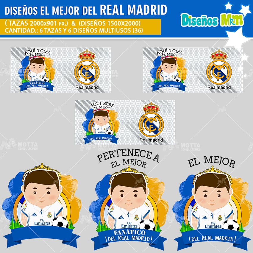 Taza Real Madrid  Taza Aquí toma el mejor fanático del Real Madri