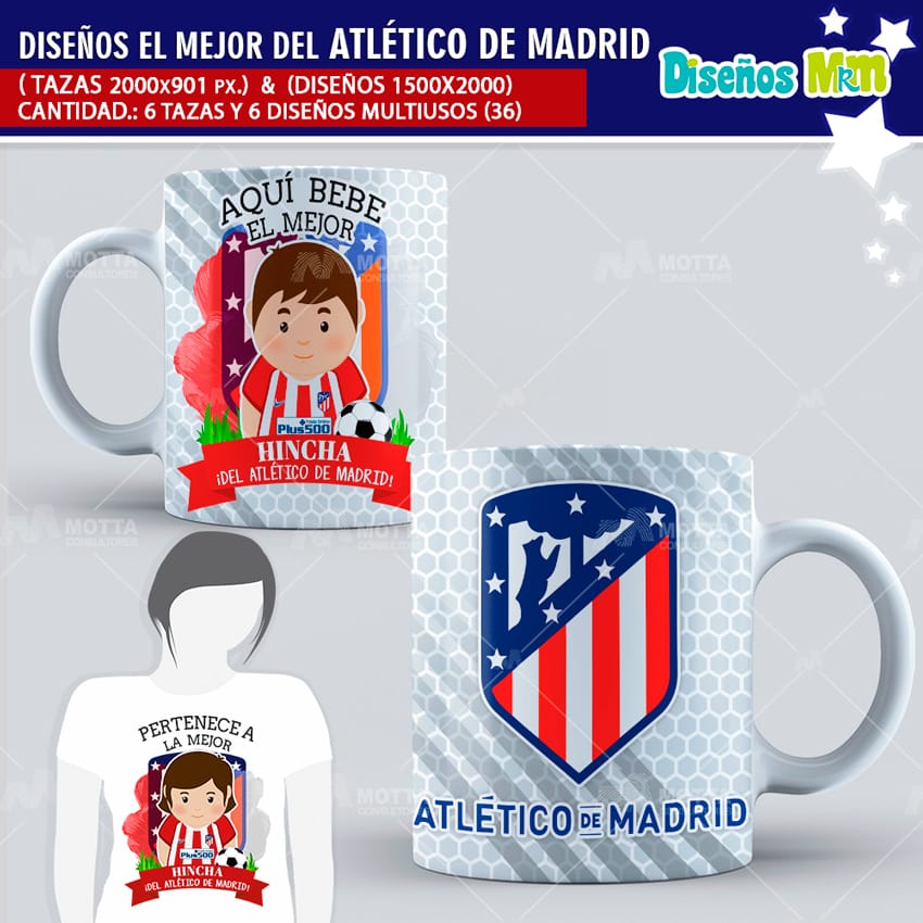 Taza Atlético Madrid Mejor Amigo