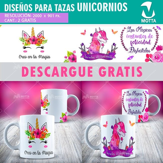 Featured image of post Plantillas Para Tazas De Unicornio Gratis