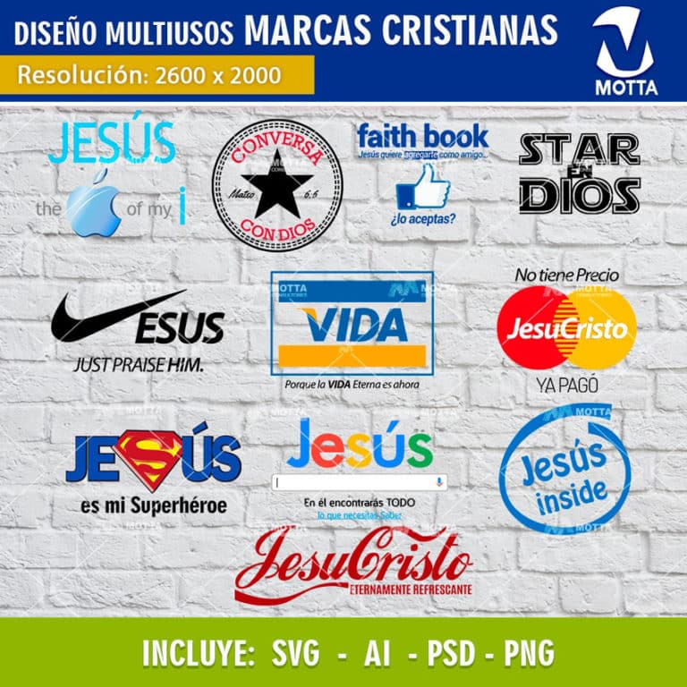 DiseÑos Para Camisetas Cristianas Con Logos De Marcas 6927