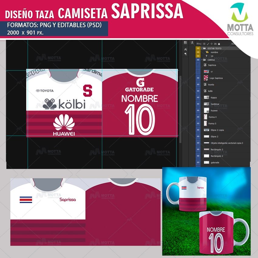 camisa de saprissa