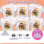 DISENOS DE CAMISETAS LA SIRENITA PARA CUMPLEANOS